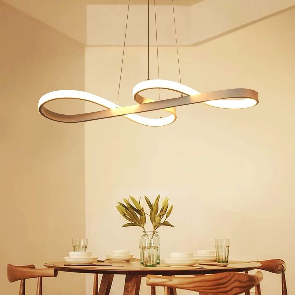 Moderne LED-Pendelleuchtenringe