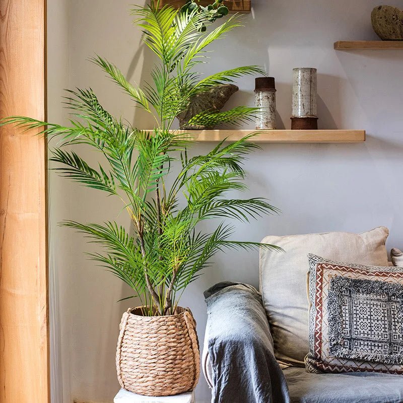 Houseplant artificial palm tree tropical plastic fake plant - Act Design Shop