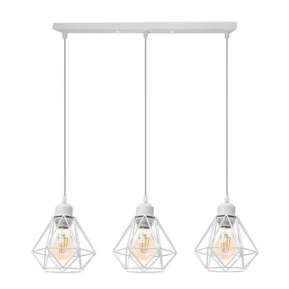 Industrial creative metal hanging lamps origami - Act Design Shop