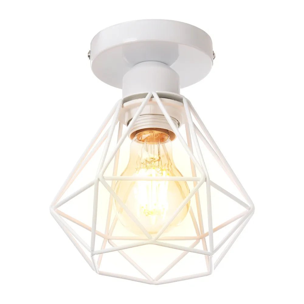 Industrial creative metal hanging lamps origami - Act Design Shop