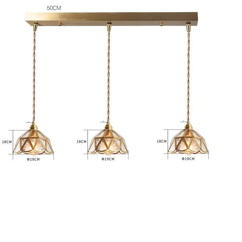 Japanese Style Vintage Copper Luminaria LED lamp - Act Design Shop