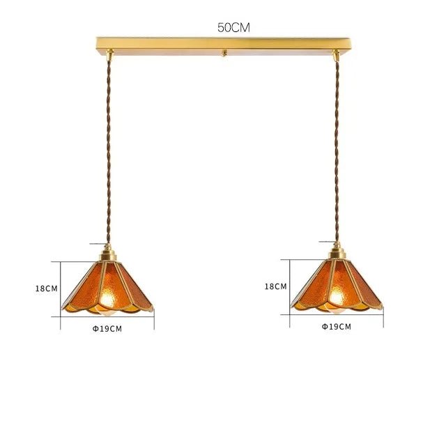 Japanese Style Vintage Copper Luminaria LED lamp - Act Design Shop