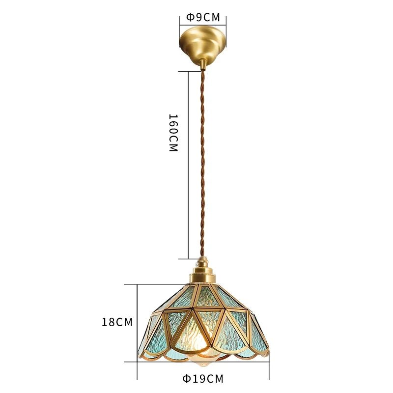 Japanese Style Vintage Copper Luminaria LED lamp - Act Design Shop