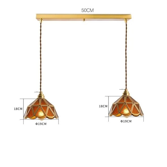 Japanese Style Vintage Copper Luminaria LED lamp - Act Design Shop