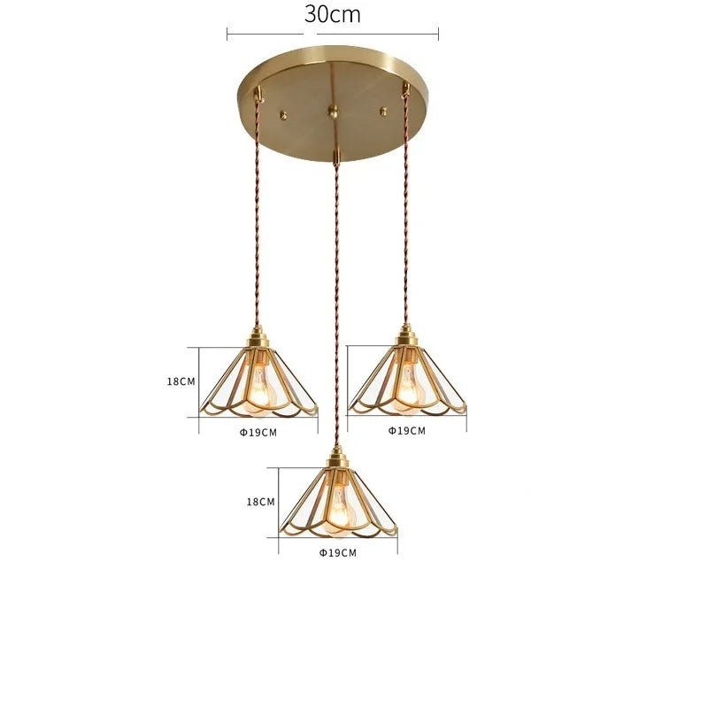 Japanese Style Vintage Copper Luminaria LED lamp - Act Design Shop