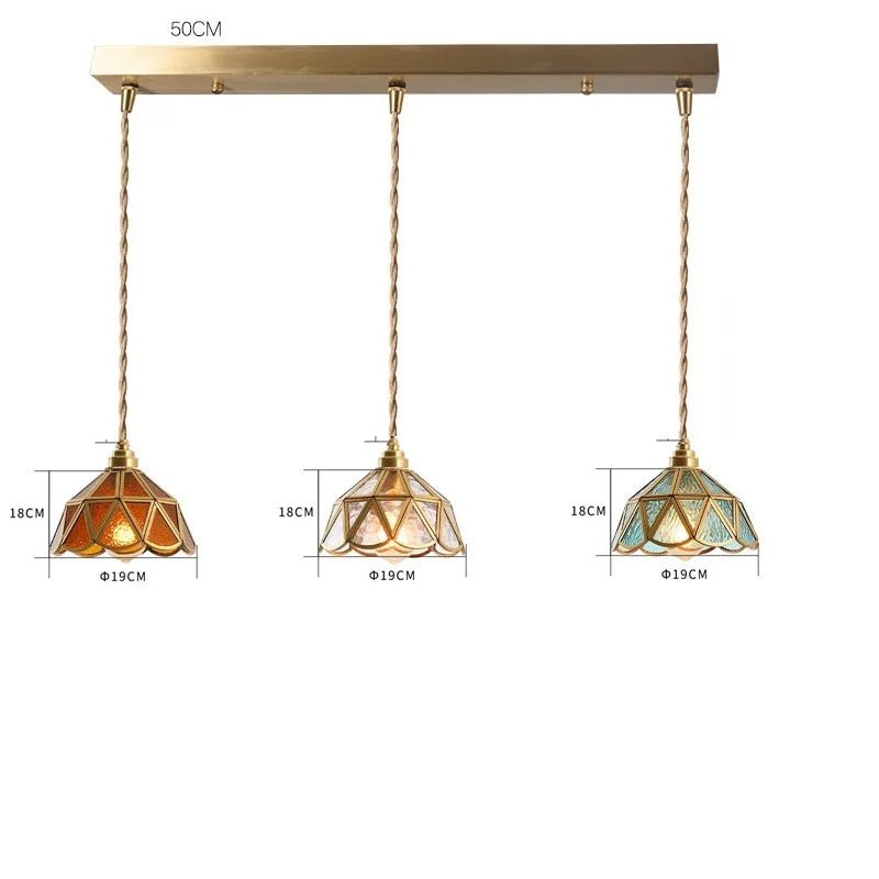 Japanese Style Vintage Copper Luminaria LED lamp - Act Design Shop