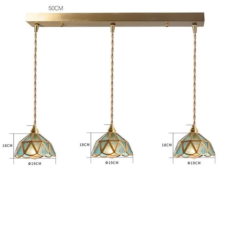 Japanese Style Vintage Copper Luminaria LED lamp - Act Design Shop