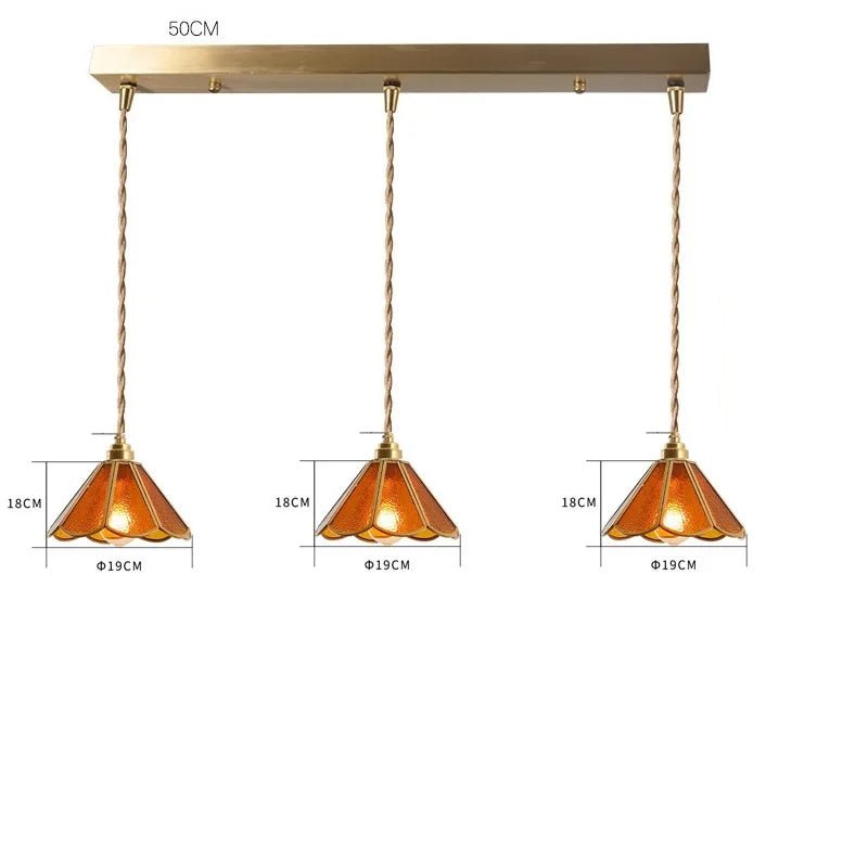 Japanese Style Vintage Copper Luminaria LED lamp - Act Design Shop