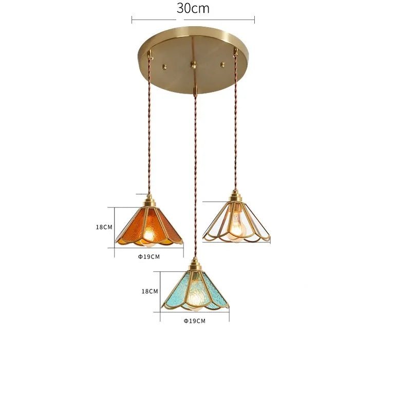 Japanese Style Vintage Copper Luminaria LED lamp - Act Design Shop
