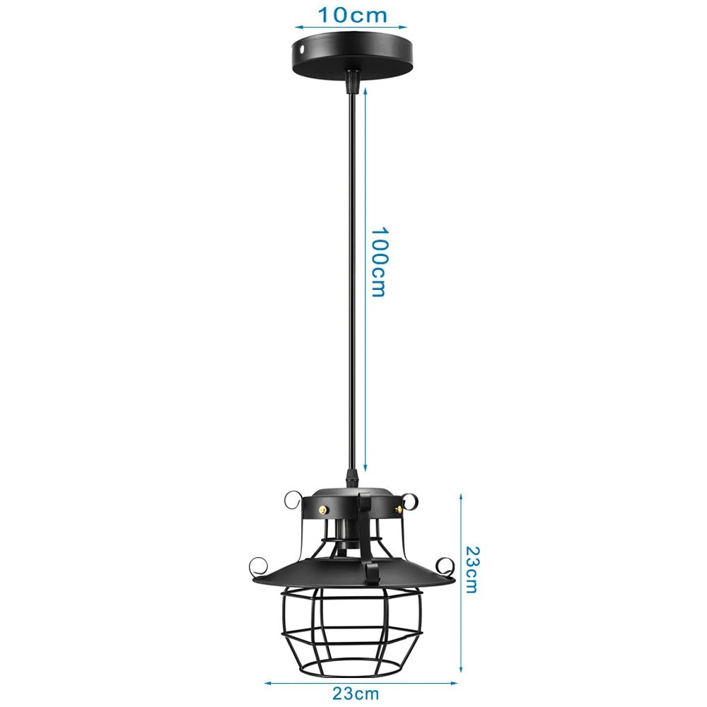 Loft Vintage Pendant Iron Lights Industrial - Act Design Shop