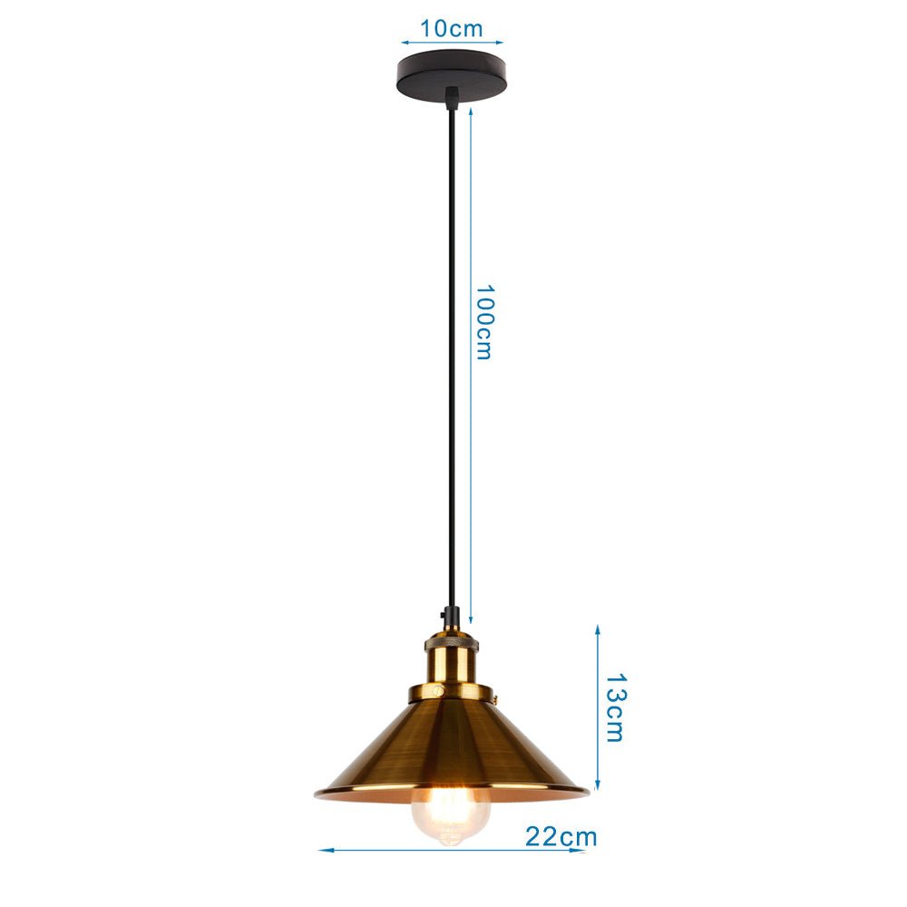 Loft Vintage Pendant Iron Lights Industrial - Act Design Shop