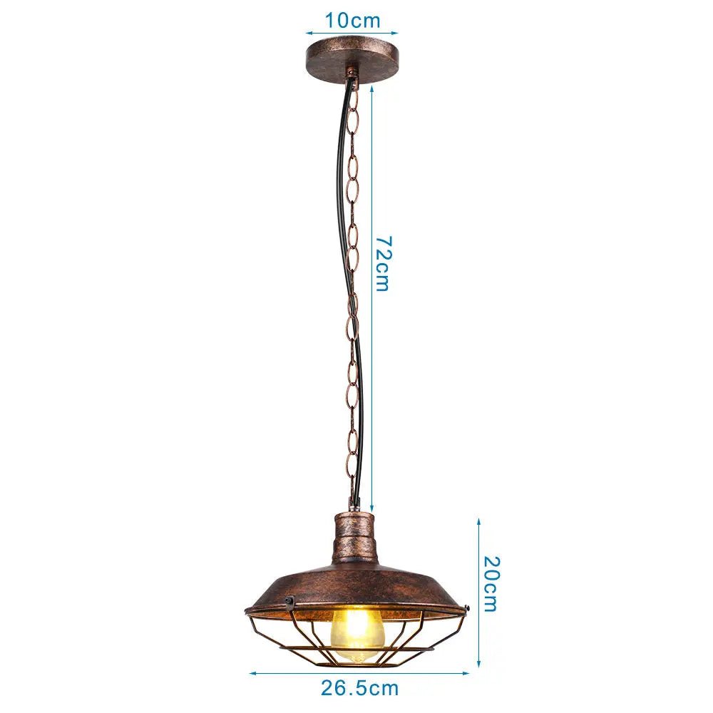 Loft Vintage Pendant Iron Lights Industrial - Act Design Shop
