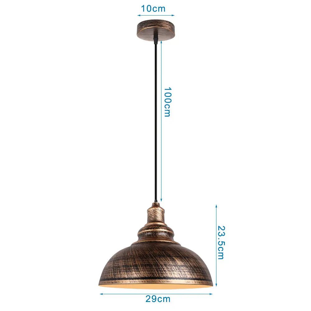 Loft Vintage Pendant Iron Lights Industrial - Act Design Shop
