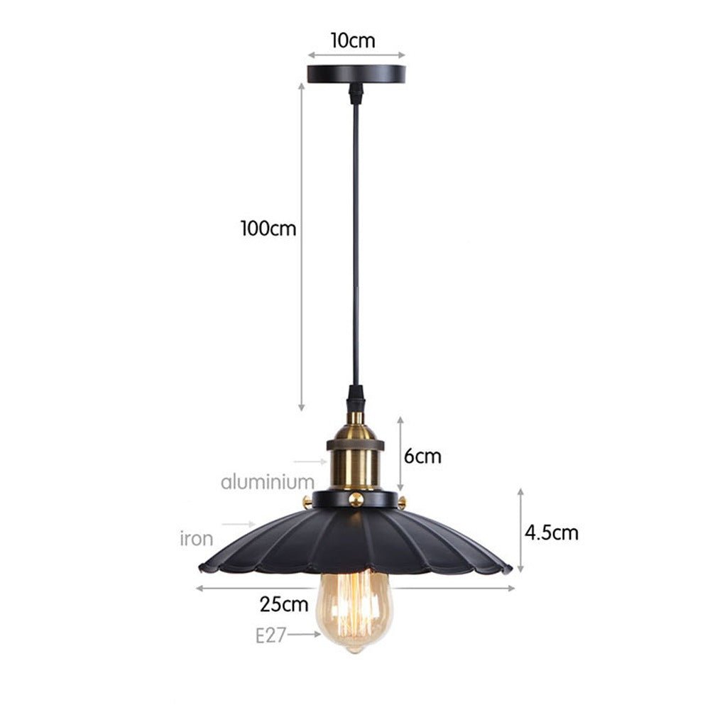 Loft Vintage Pendant Iron Lights Industrial - Act Design Shop