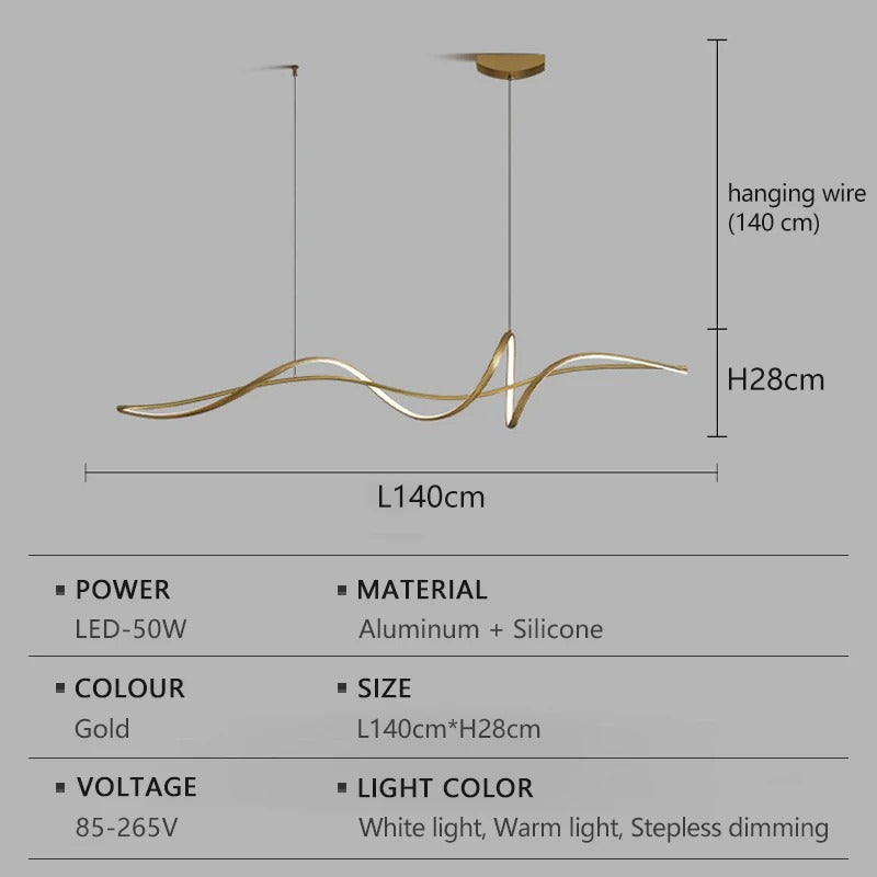 Nestik Modern Pendant light for Dining Room