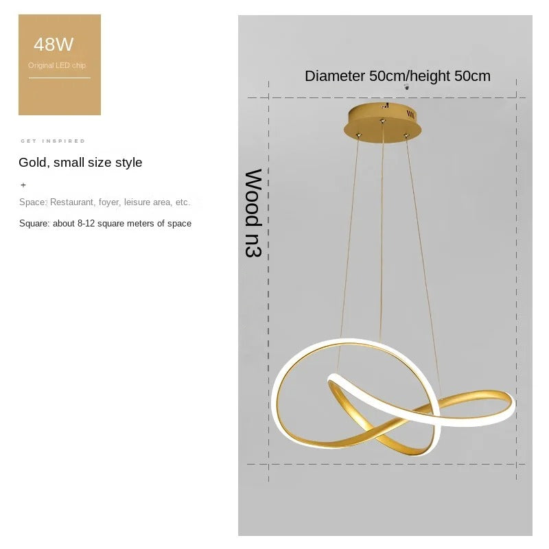 Modern Scandinavian Pendant Light – Clover Design