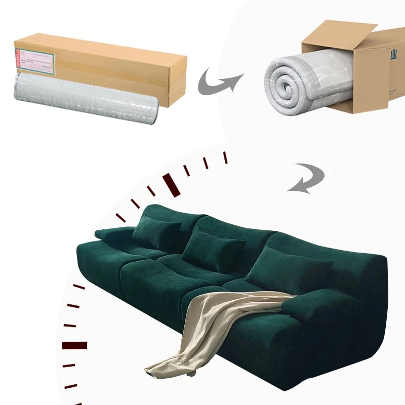 Majestic 3-seater Foam Sofa