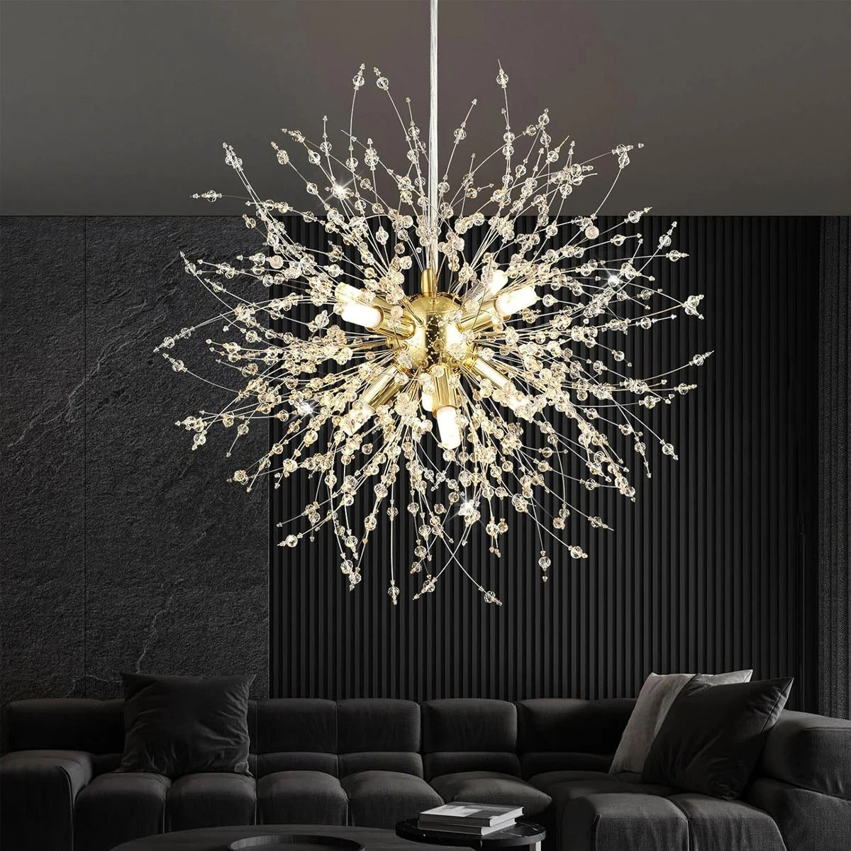 Dandelion Crystal Chandelier Pendant Light