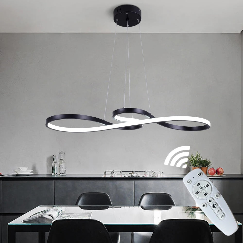 Moderne LED-Pendelleuchtenringe