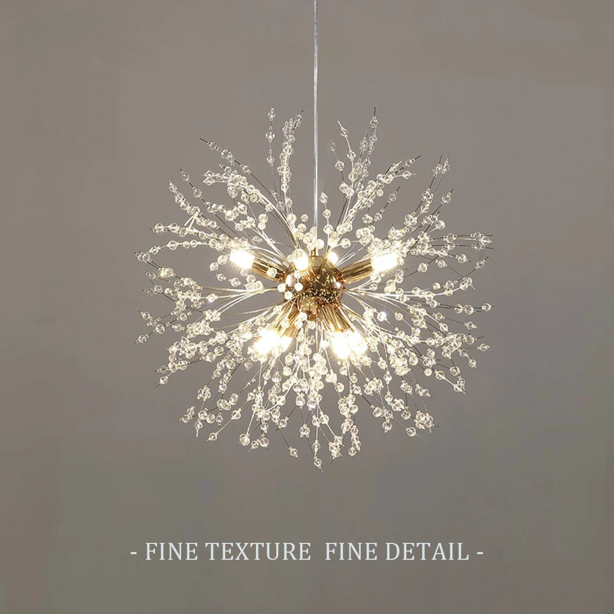 Dandelion Crystal Chandelier Pendant Light
