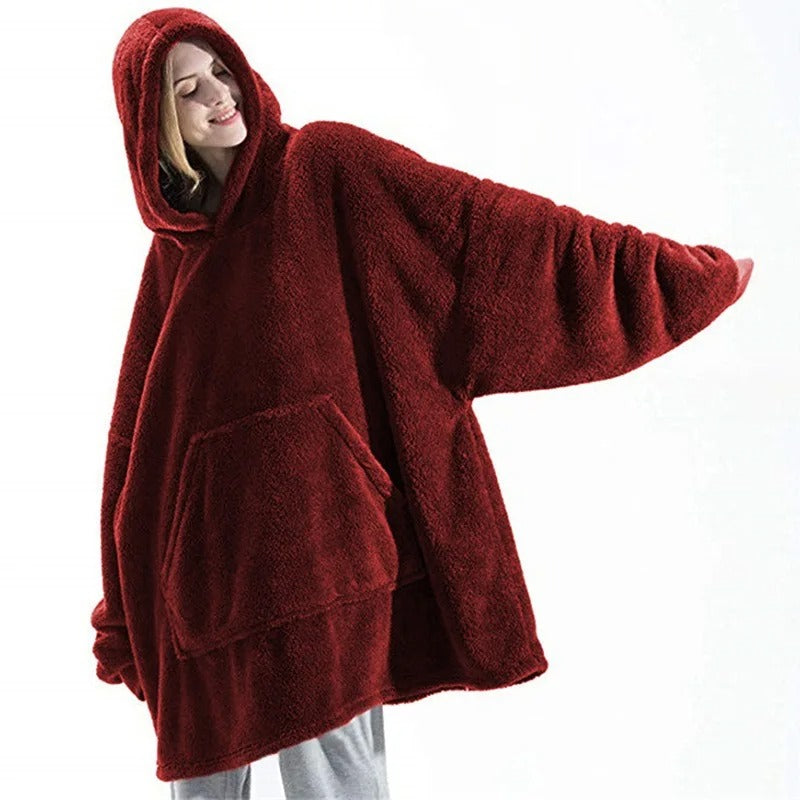 Oversized Hoodie Blanket