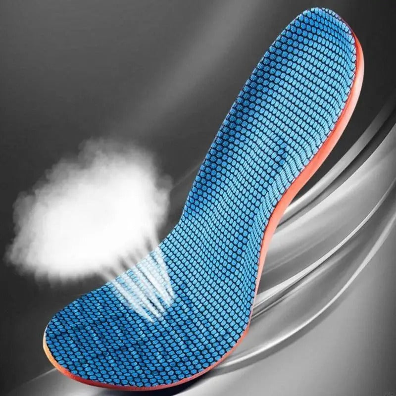 Sport Insoles - Orthopedic Shoe Inserts with Shock Absorption & Breathable Cushioning for Men & Women