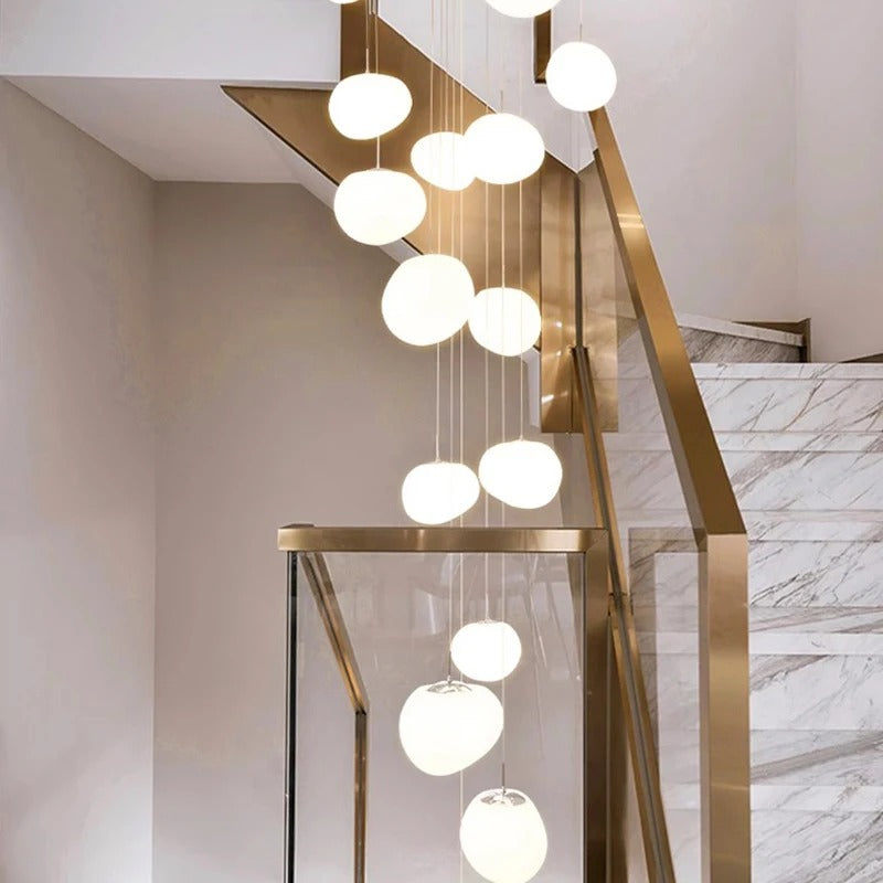 Modern LED Pendant Chandelier - Adjustable Multi-Light