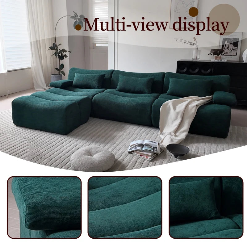 Majestic 3-seater Foam Sofa
