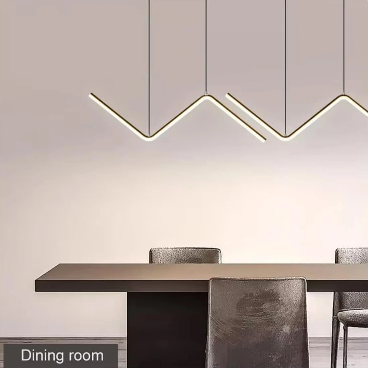 Modern LED Pendant Light | 90cm Dual Arm Design