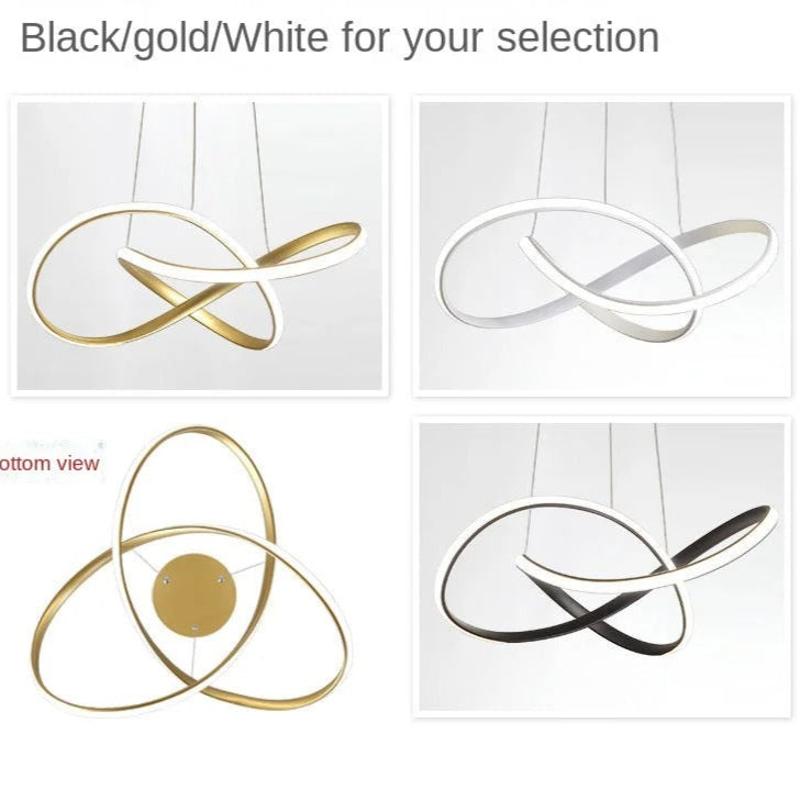 Modern Scandinavian Pendant Light – Clover Design