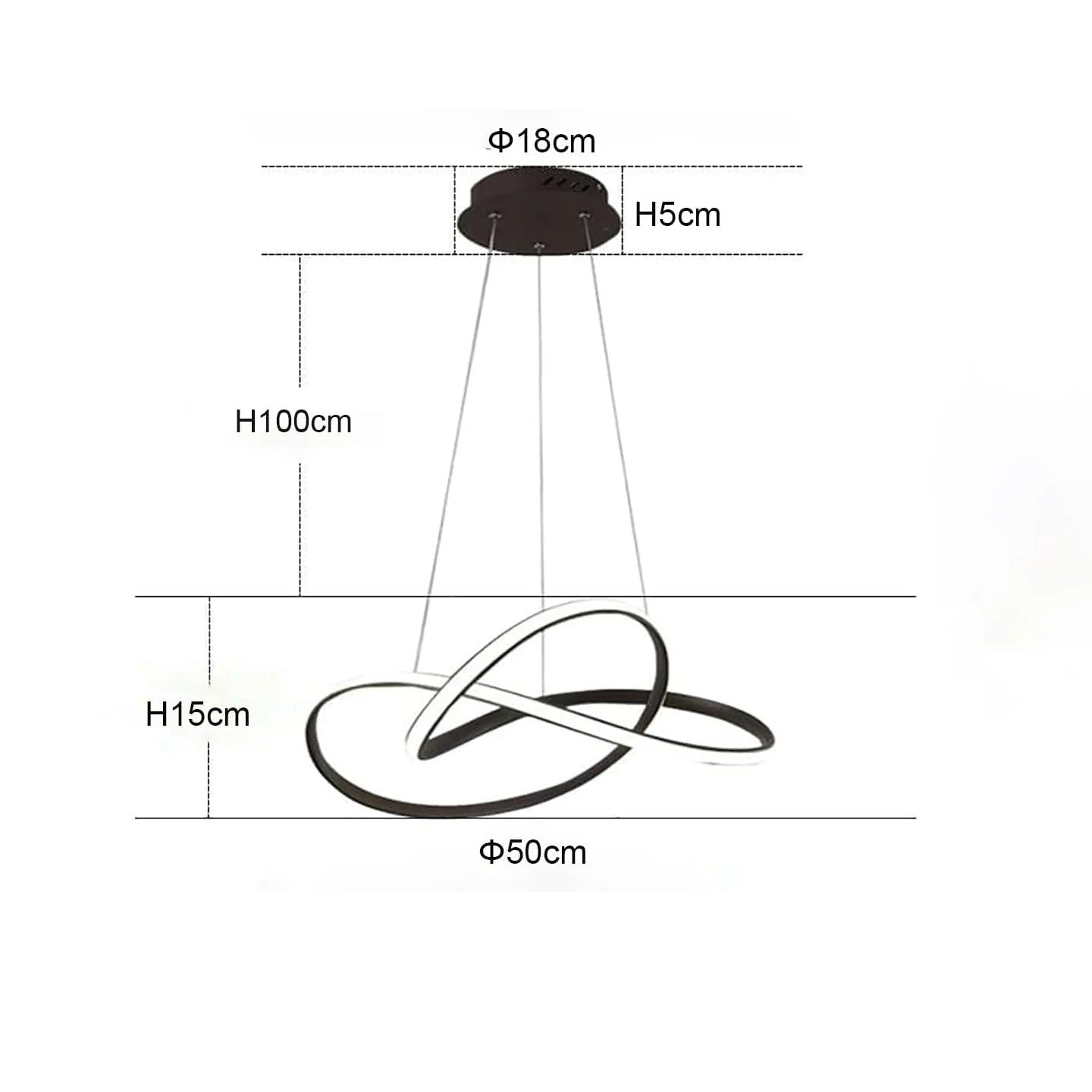 Modern Scandinavian Pendant Light – Clover Design