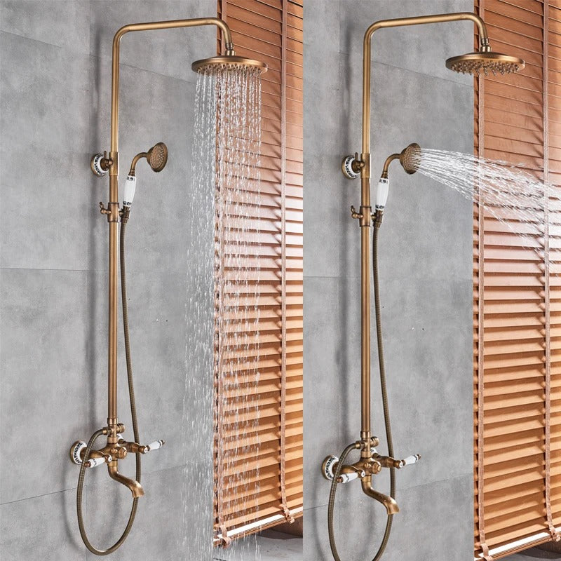 Regendusche Messing Duscharmatur – Thermostatisch Einstellbar