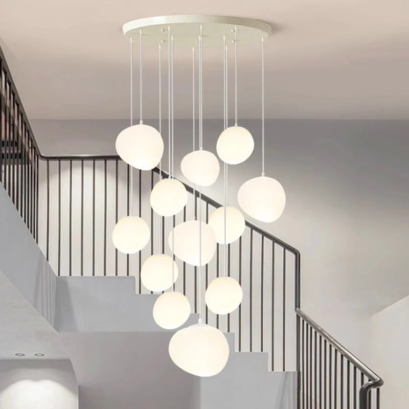 Modern LED Pendant Chandelier - Adjustable Multi-Light