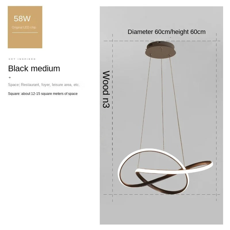 Modern Scandinavian Pendant Light – Clover Design