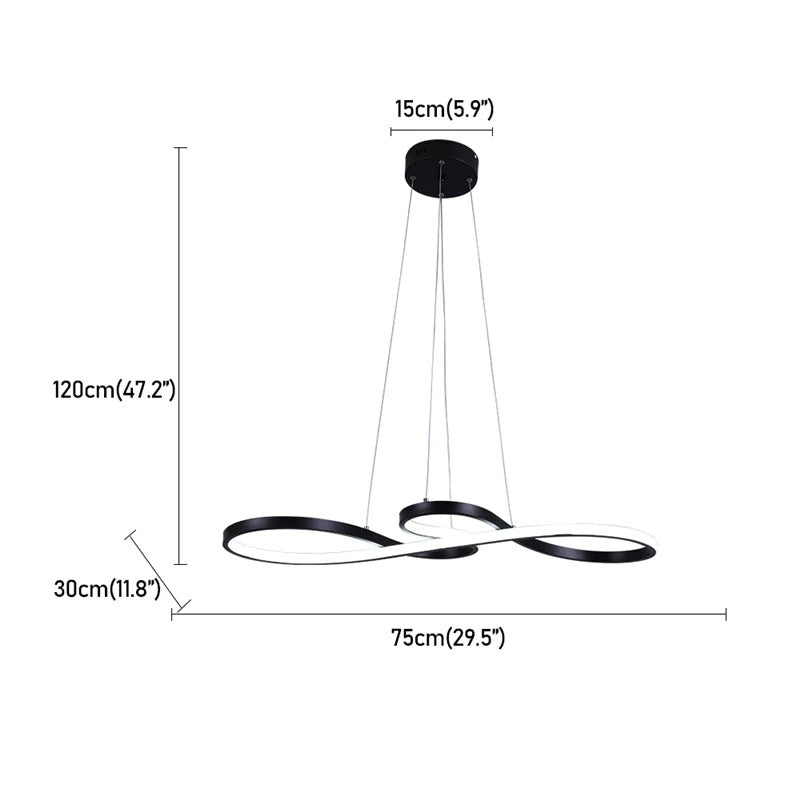 Modern LED Pendant Lamp Rings