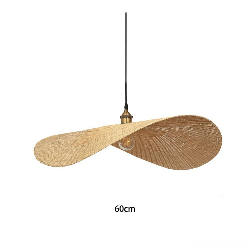 Modern Asian Handmade Bamboo Weaving pendant lamp. - Act Design Shop