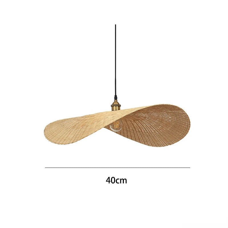 Modern Asian Handmade Bamboo Weaving pendant lamp. - Act Design Shop