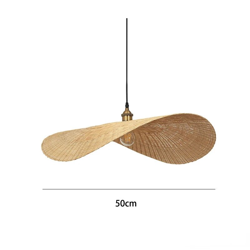 Modern Asian Handmade Bamboo Weaving pendant lamp. - Act Design Shop