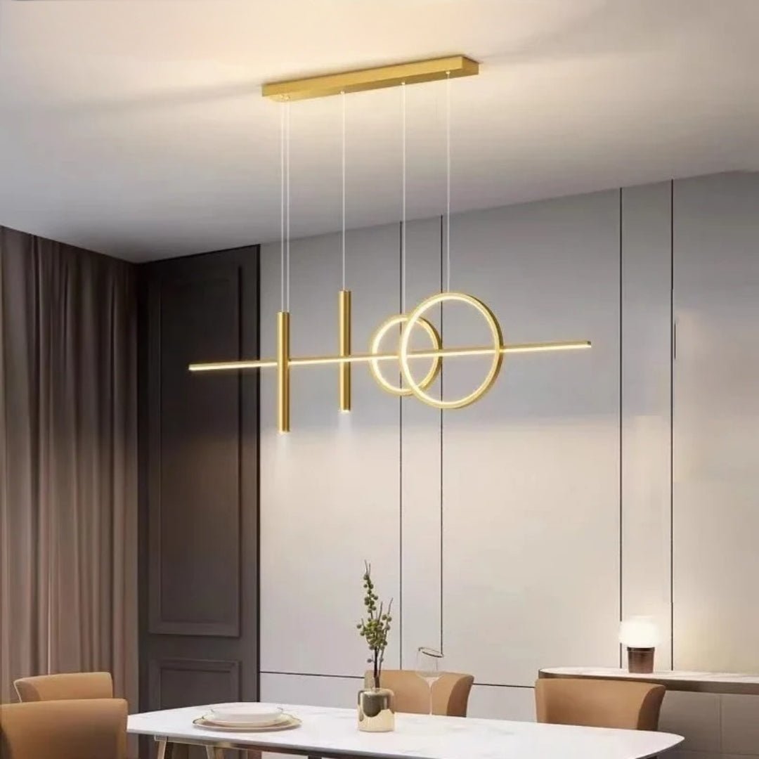 Modern LED Pendant Light – 100 cm Dining Table Lighting | Restaurant & Living Room Lamp - Act Design Shop