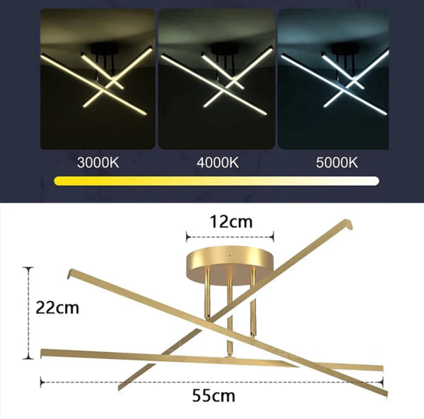 Nordic Modern LED Ceiling Light – Chandelier - Act Design Shop