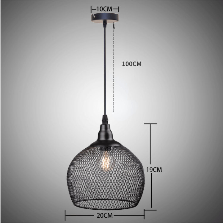 Retro Bird Cage Light Fixture Modern Simple Chandelier - Act Design Shop