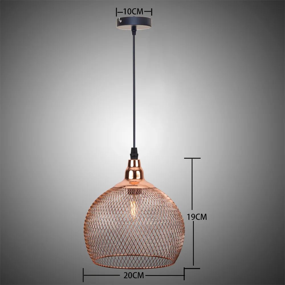 Retro Bird Cage Light Fixture Modern Simple Chandelier - Act Design Shop