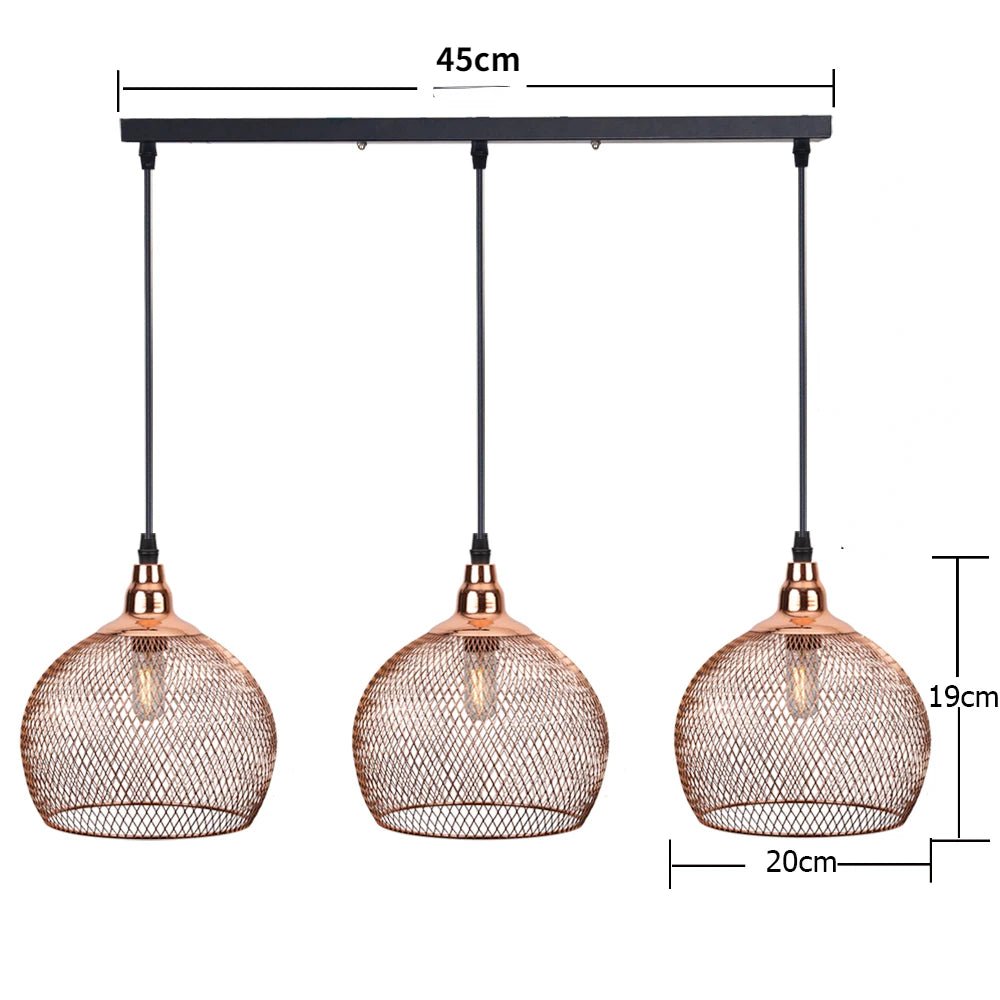 Retro Bird Cage Light Fixture Modern Simple Chandelier - Act Design Shop
