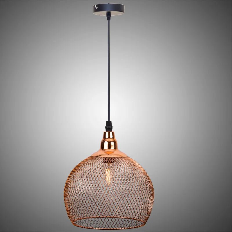 Retro Bird Cage Light Fixture Modern Simple Chandelier - Act Design Shop