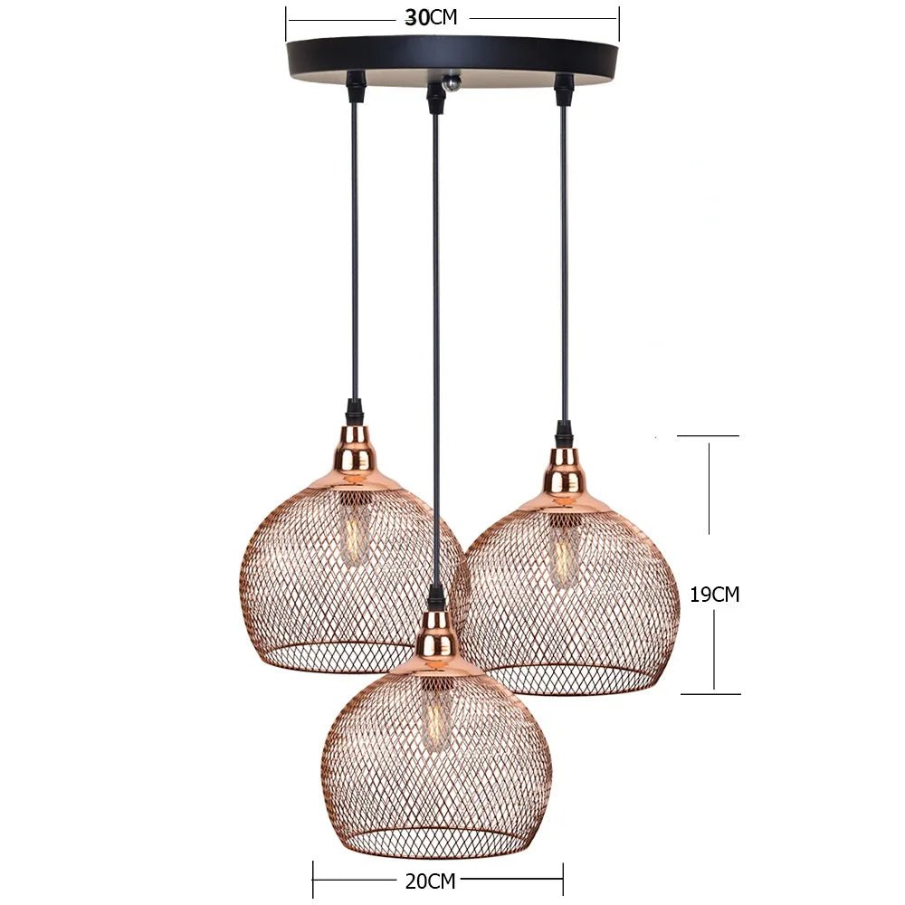 Retro Bird Cage Light Fixture Modern Simple Chandelier - Act Design Shop