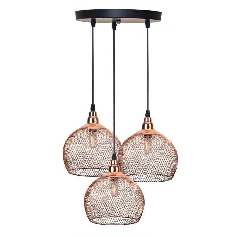 Retro Bird Cage Light Fixture Modern Simple Chandelier - Act Design Shop