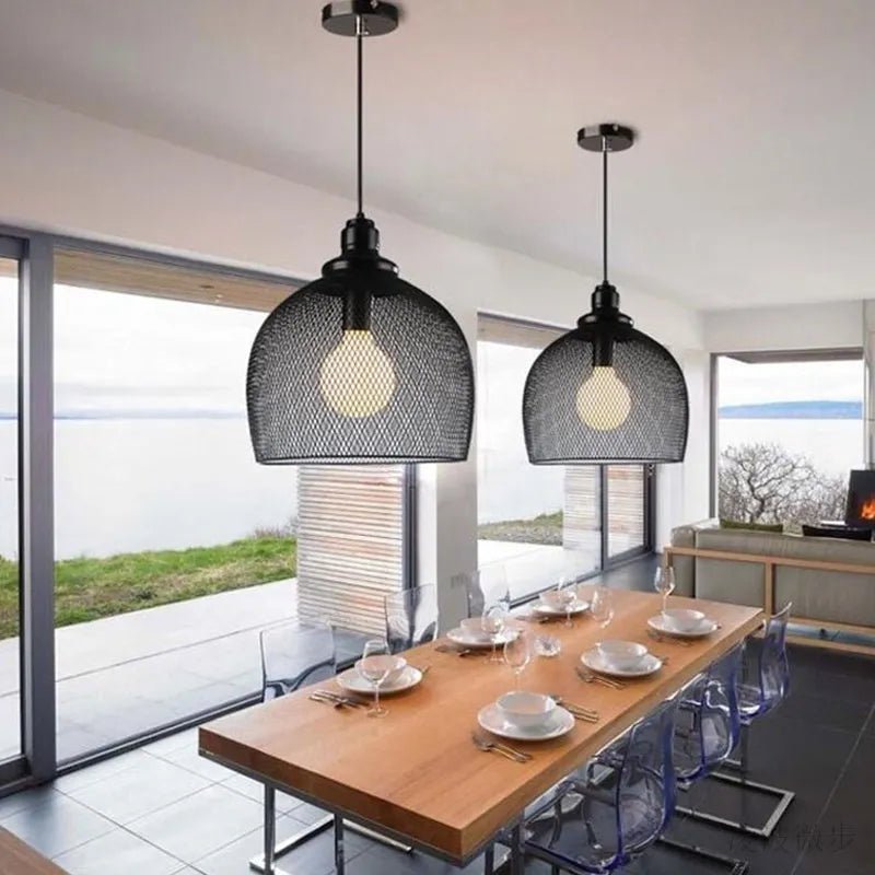 Retro Bird Cage Light Fixture Modern Simple Chandelier - Act Design Shop