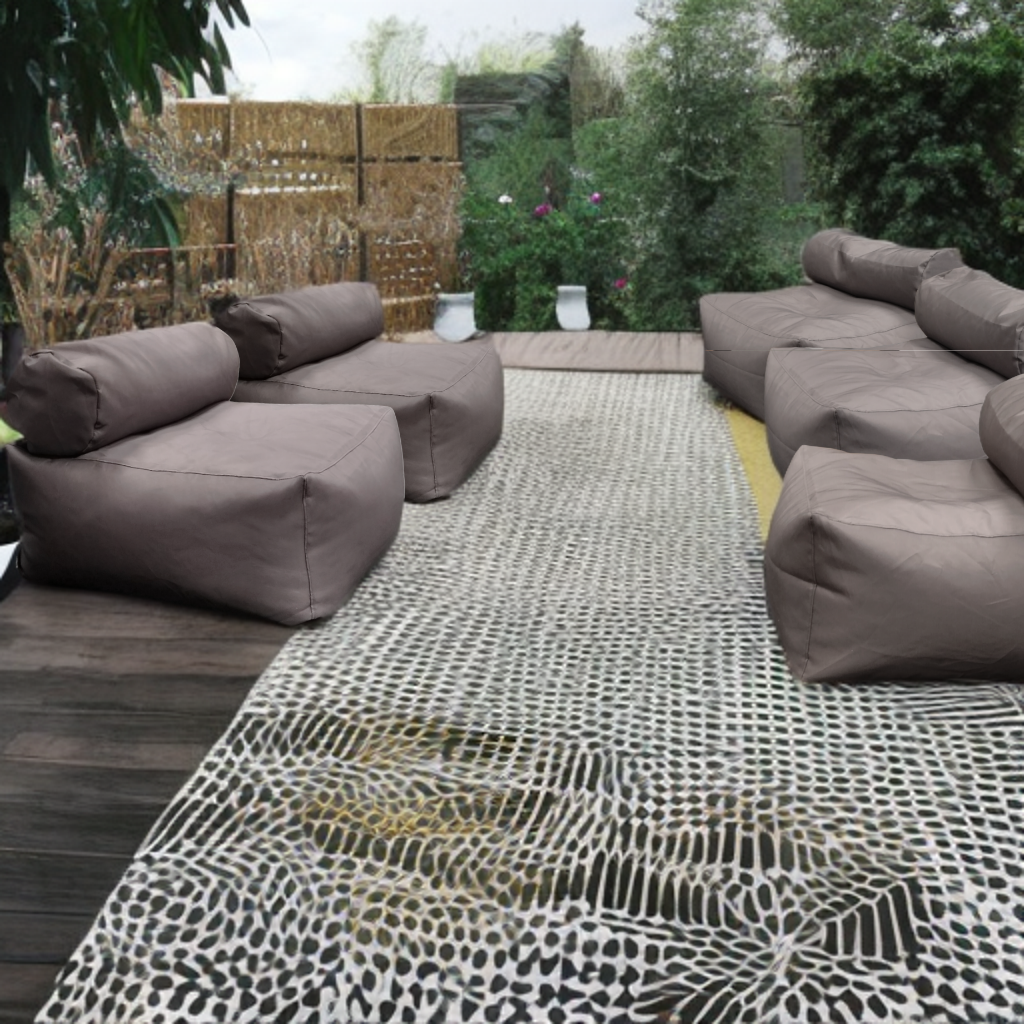 Waterproof Outdoor Beanbag Garden Lounge Set