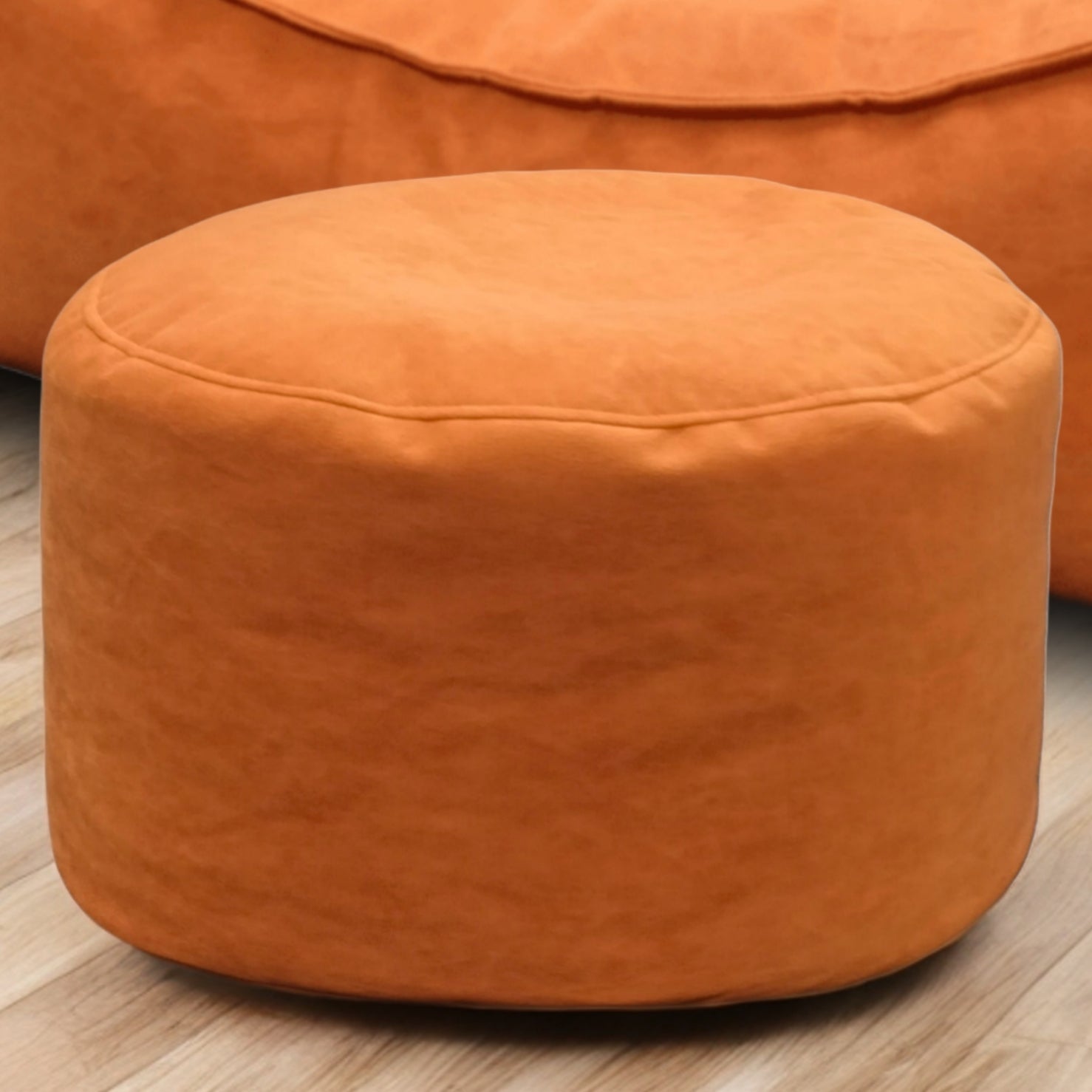 Beanbag Round Soft Velvet