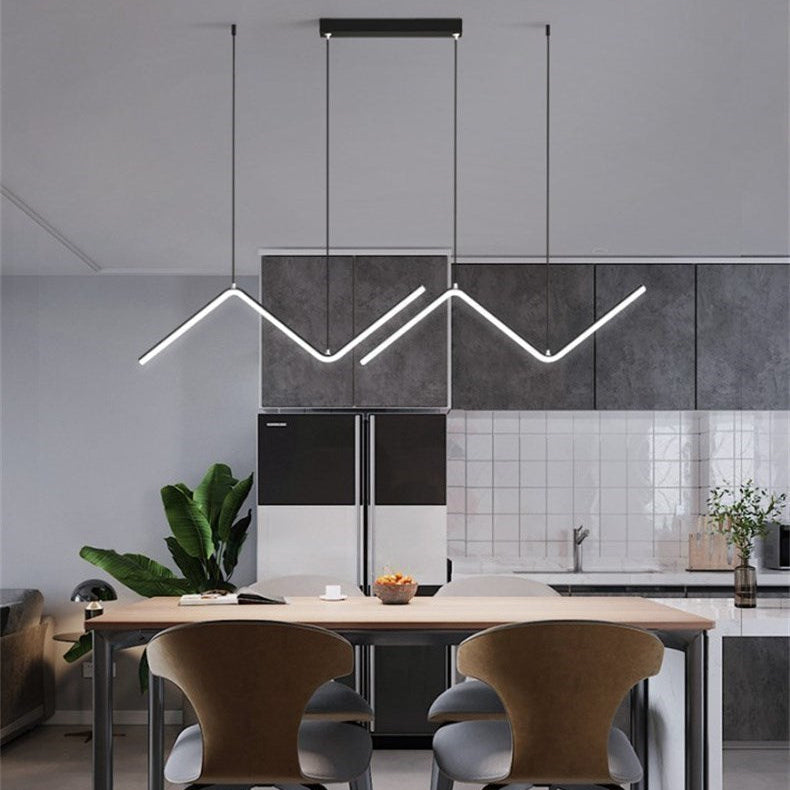 Modern LED Pendant Light | 90cm Dual Arm Design